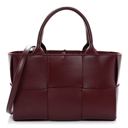 Bottega Veneta Nappa Maxi Intreccio Mini Arco Tote Barolo 1 of 11