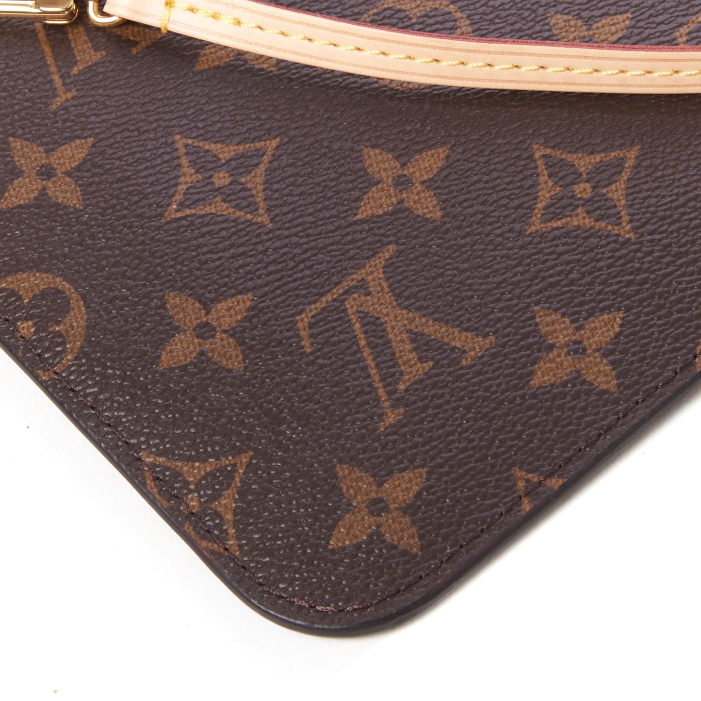 Monogram Neverfull MM GM Pochette Cherry