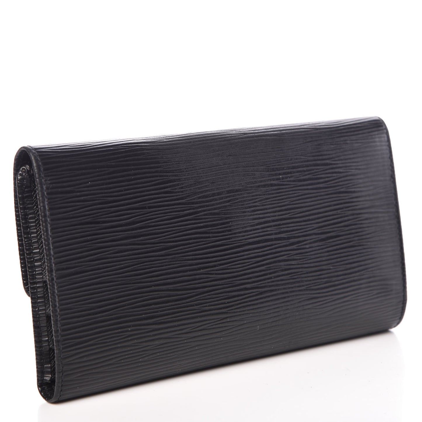 Epi Porte Tresor International Wallet Black
