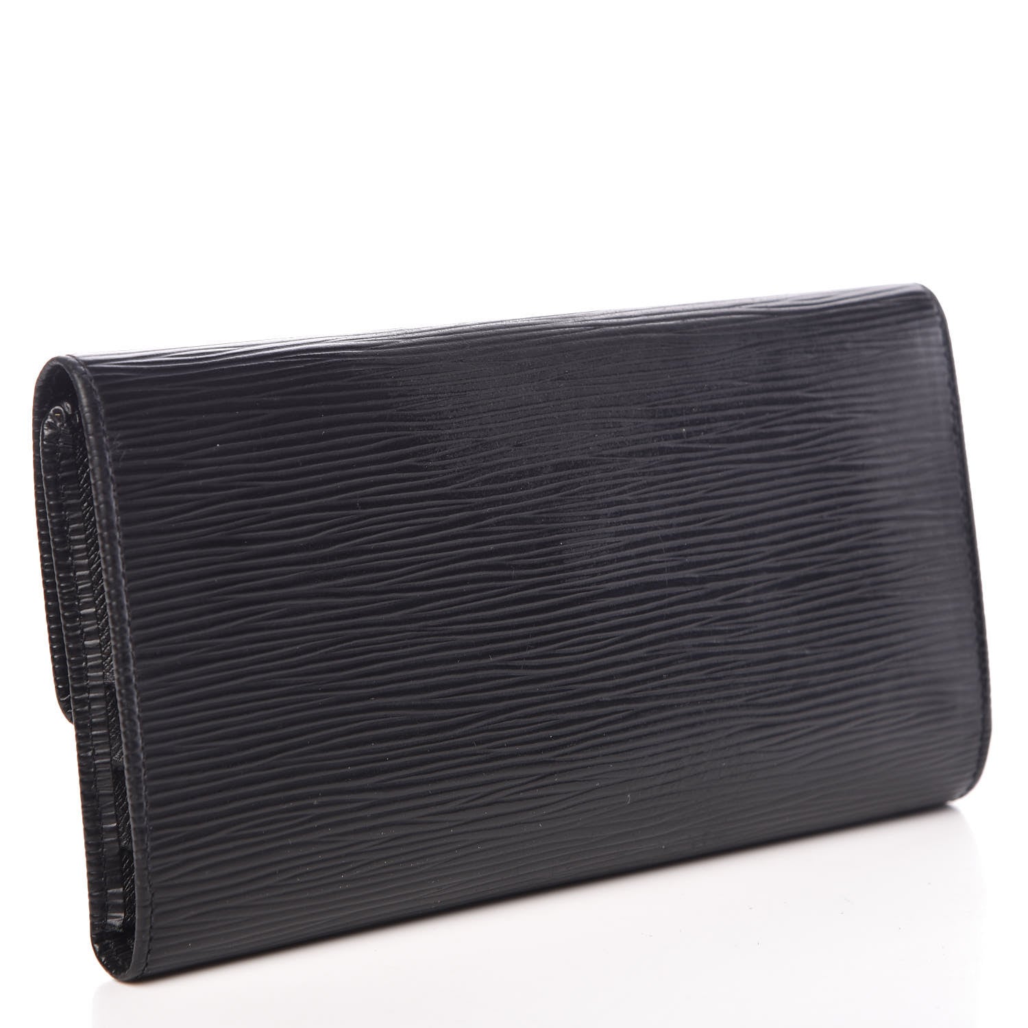 Louis Vuitton Epi Porte Tresor International Wallet Black 3 of 11