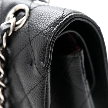 Chanel Caviar Quilted Medium Double Flap Black 14 of 14