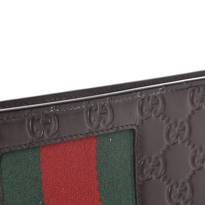 Gucci Guccissima Signature Web New Web Cosmetic Case Chocolate 9 of 9