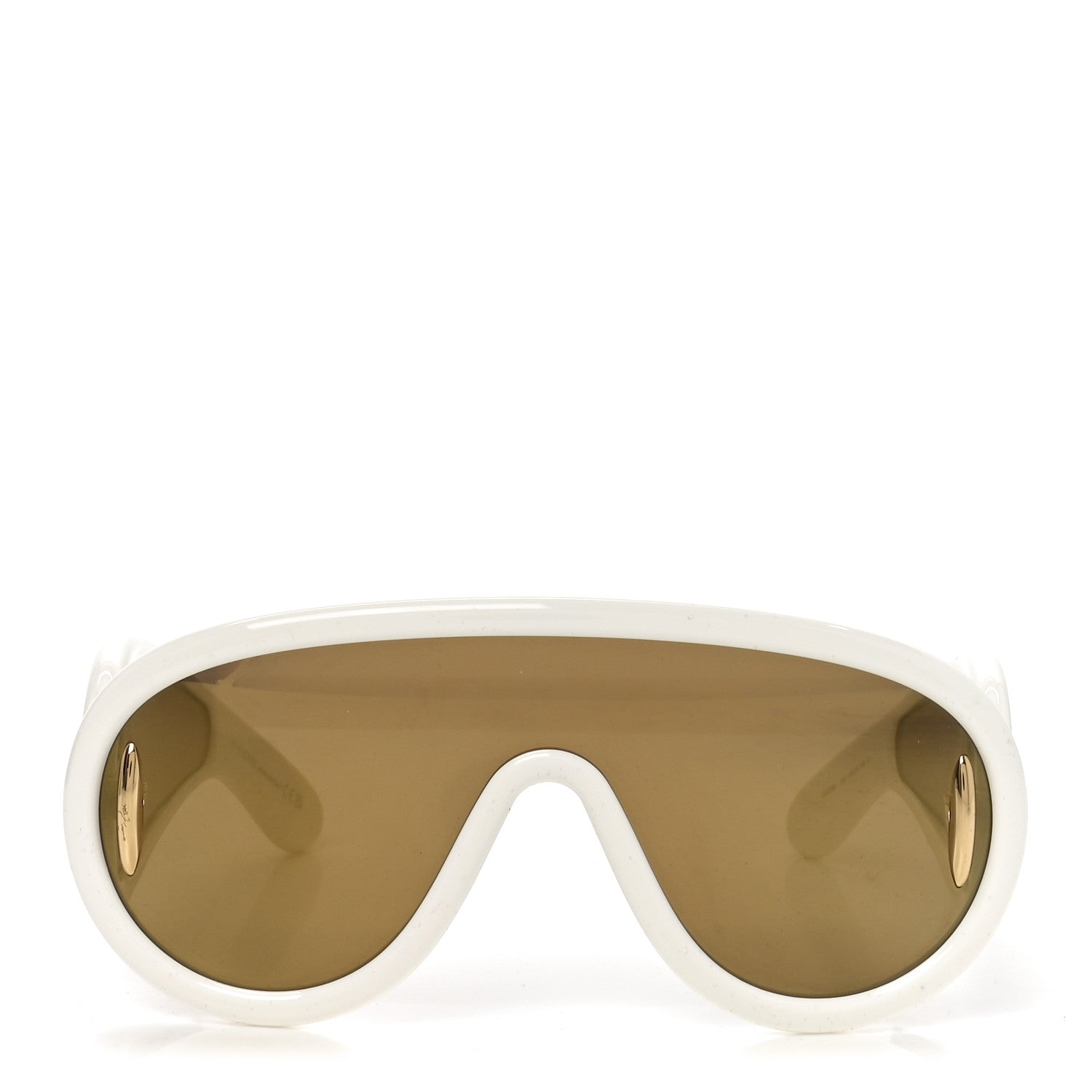 Loewe Acetate Anagram Wave Mask Sunglasses LW40108I Ivory 2 of 7