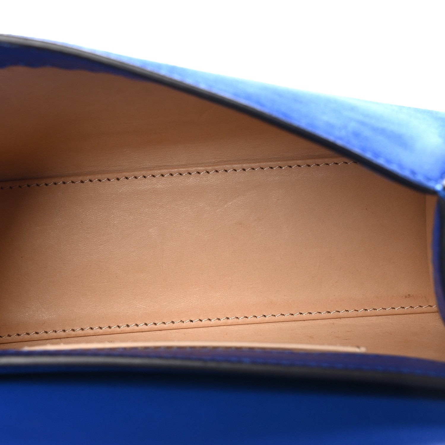 Moynat Suede Rejane BB Blue 5 of 9