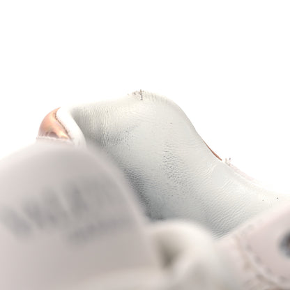 Valentino Garavani Nappa Metallic One Stud Low Top Sneakers 37 White 13 of 14