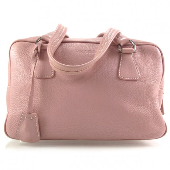 Prada Vitello Daino Bauletto Rosa 1 of 10