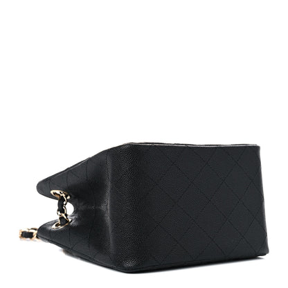 Chanel Caviar Quilted Mini Bucket Bag Black 4 of 10
