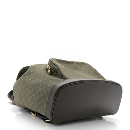 Louis Vuitton Mini Monogram Montsouris GM Backpack Kaki 4 of 10