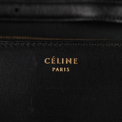 Celine Pony Hair Leopard Medium Box Flap Black 17 of 20