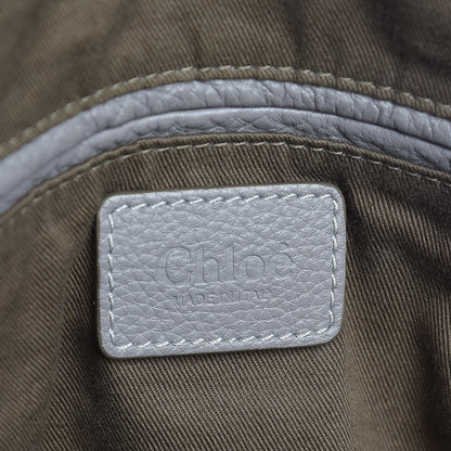 Chloe Calfskin Large Marcie Satchel Cashmere Grey 6 of 7