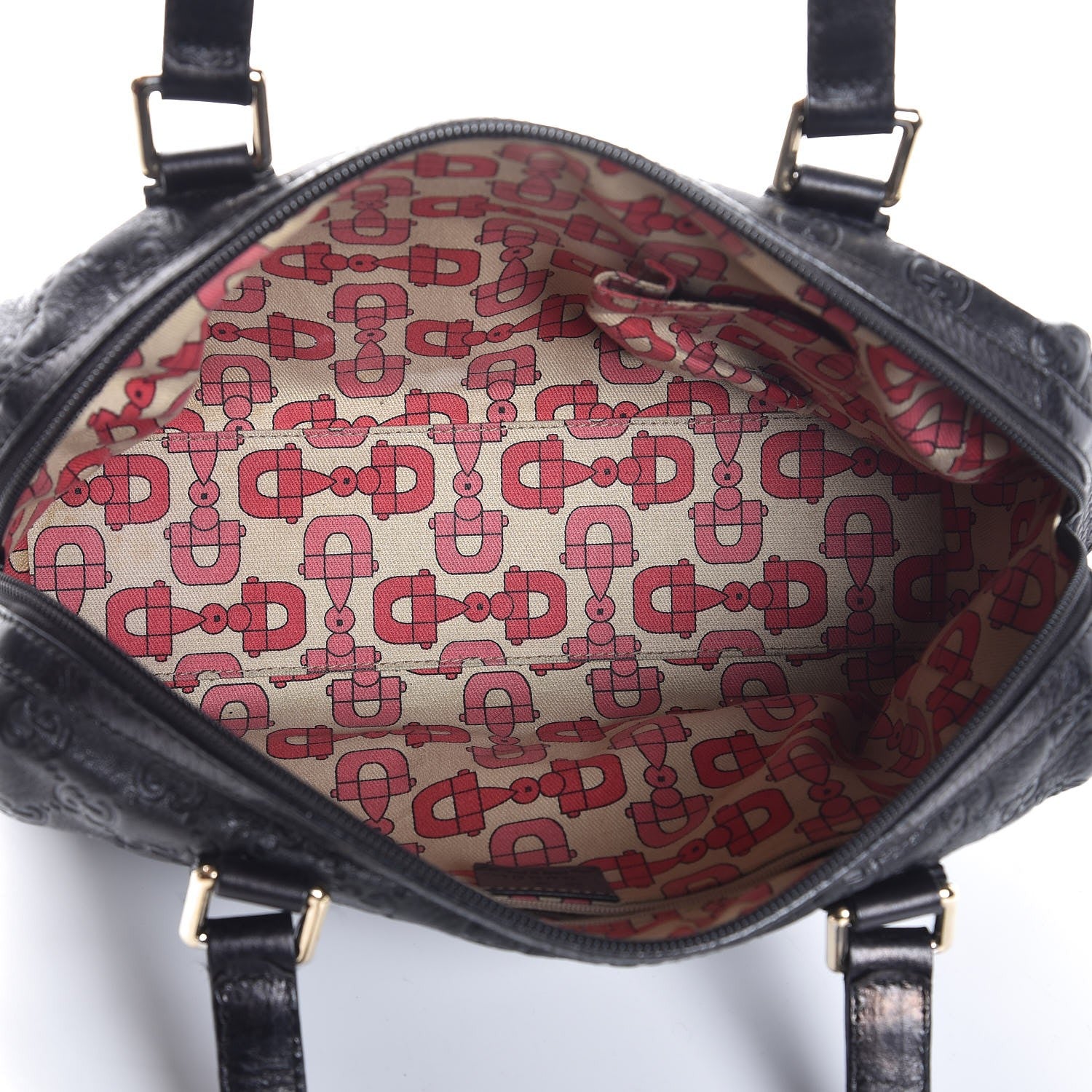 Gucci Guccissima Small Boston Black 5 of 7