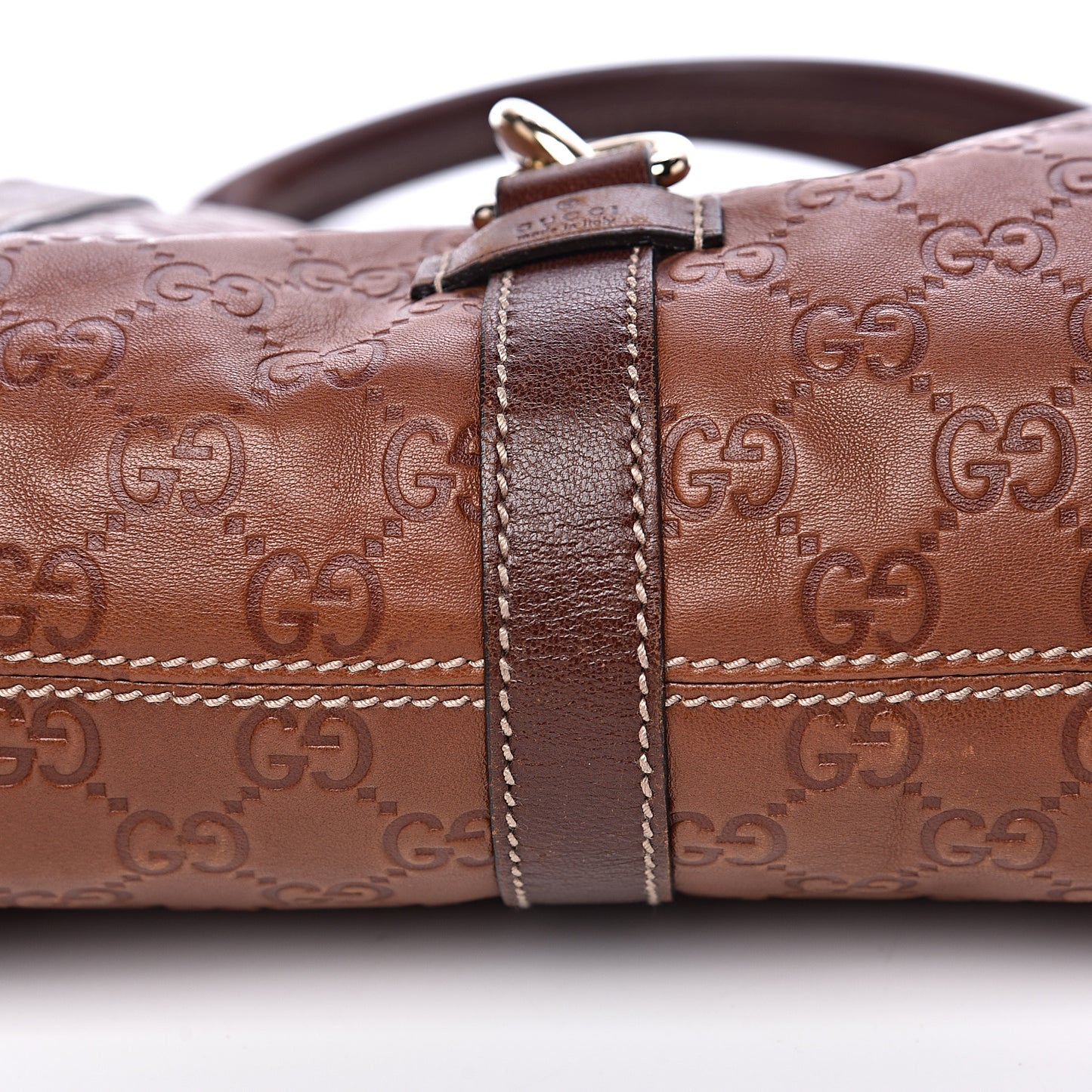 Guccissima Small Joy Shoulder Bag Brown