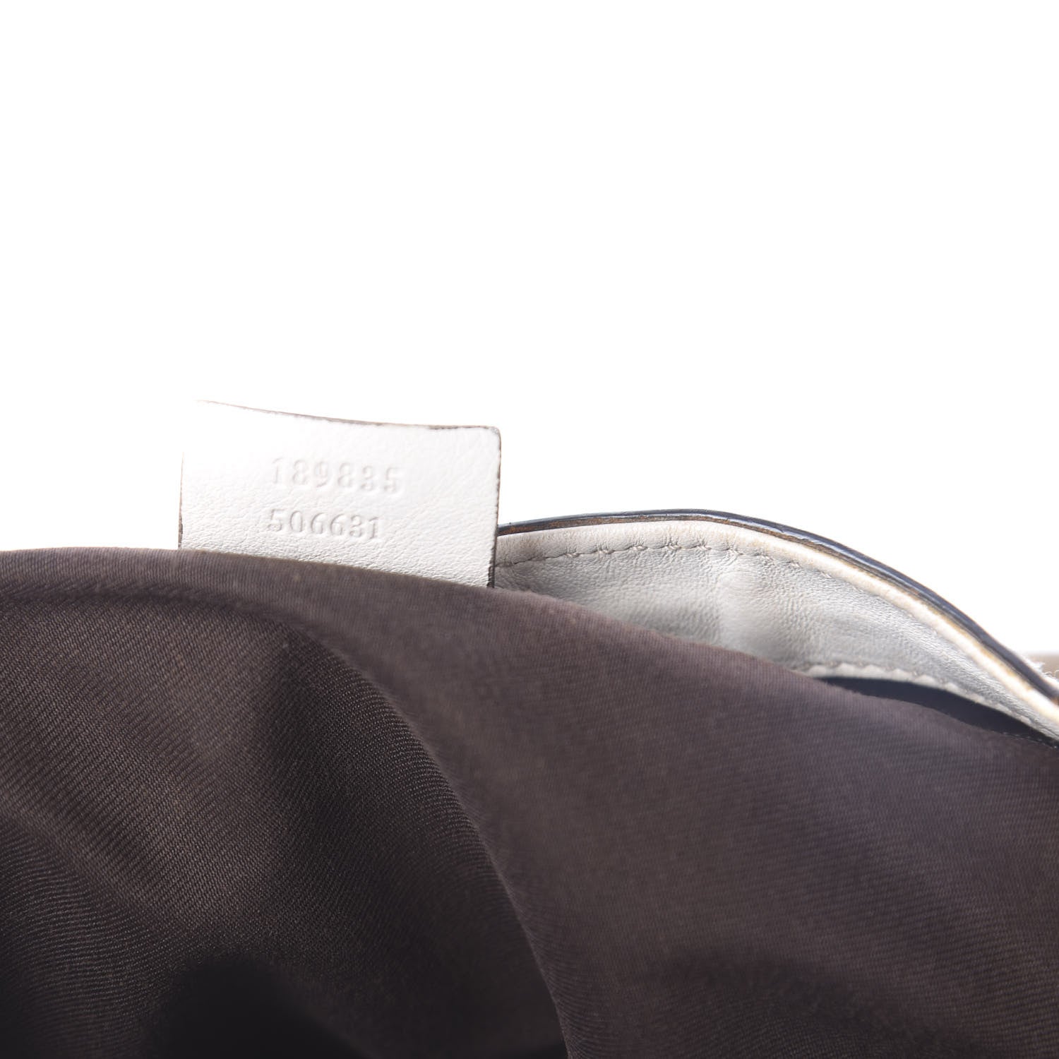 Gucci Monogram Large D Gold Ring Hobo Off White 9 of 12