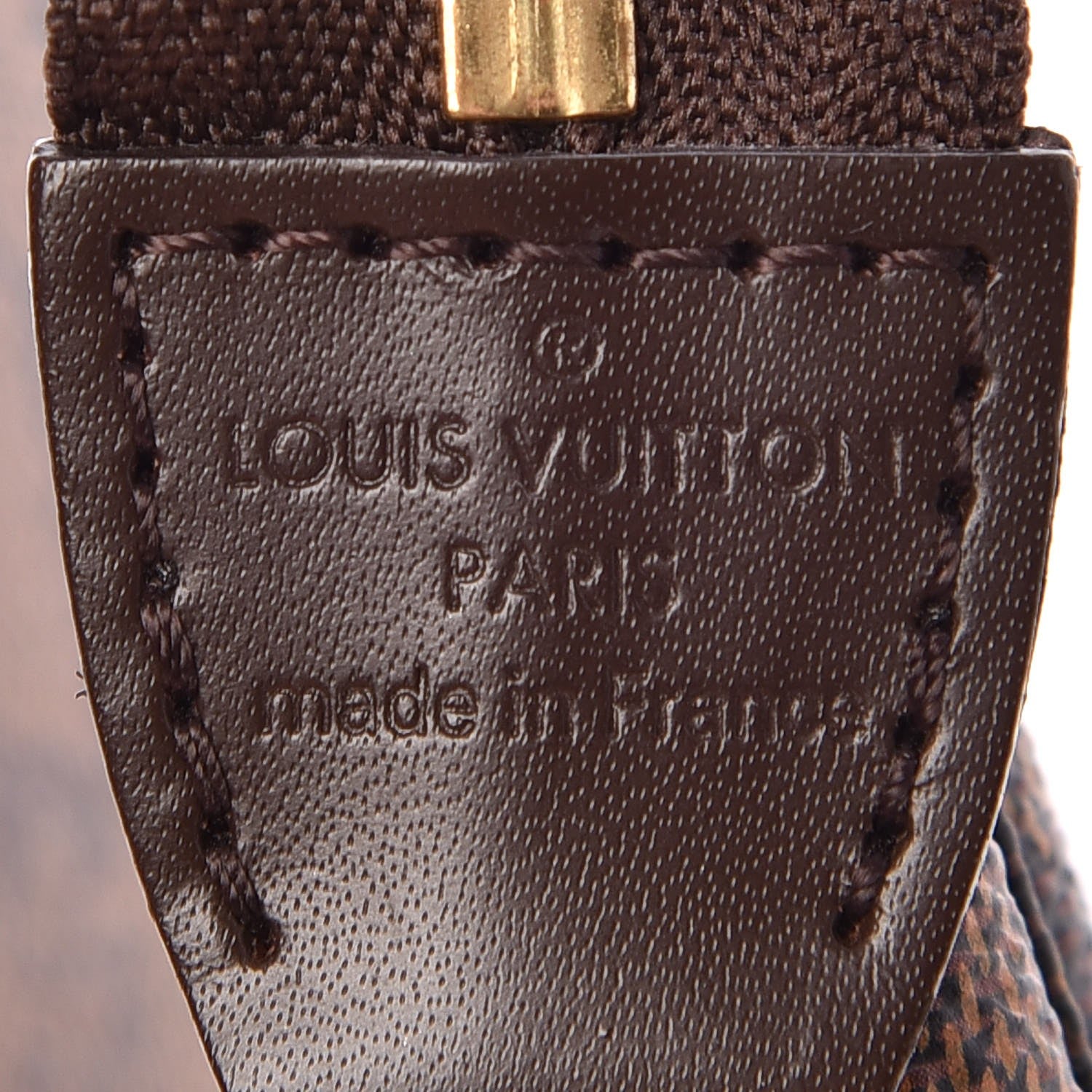 Louis Vuitton Damier Ebene Mini Pochette Accessories 6 of 8