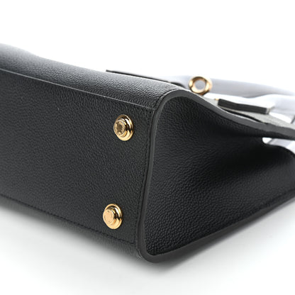 Louis Vuitton Calfskin City Steamer Mini Black Kaki Gris Antartica 8 of 8