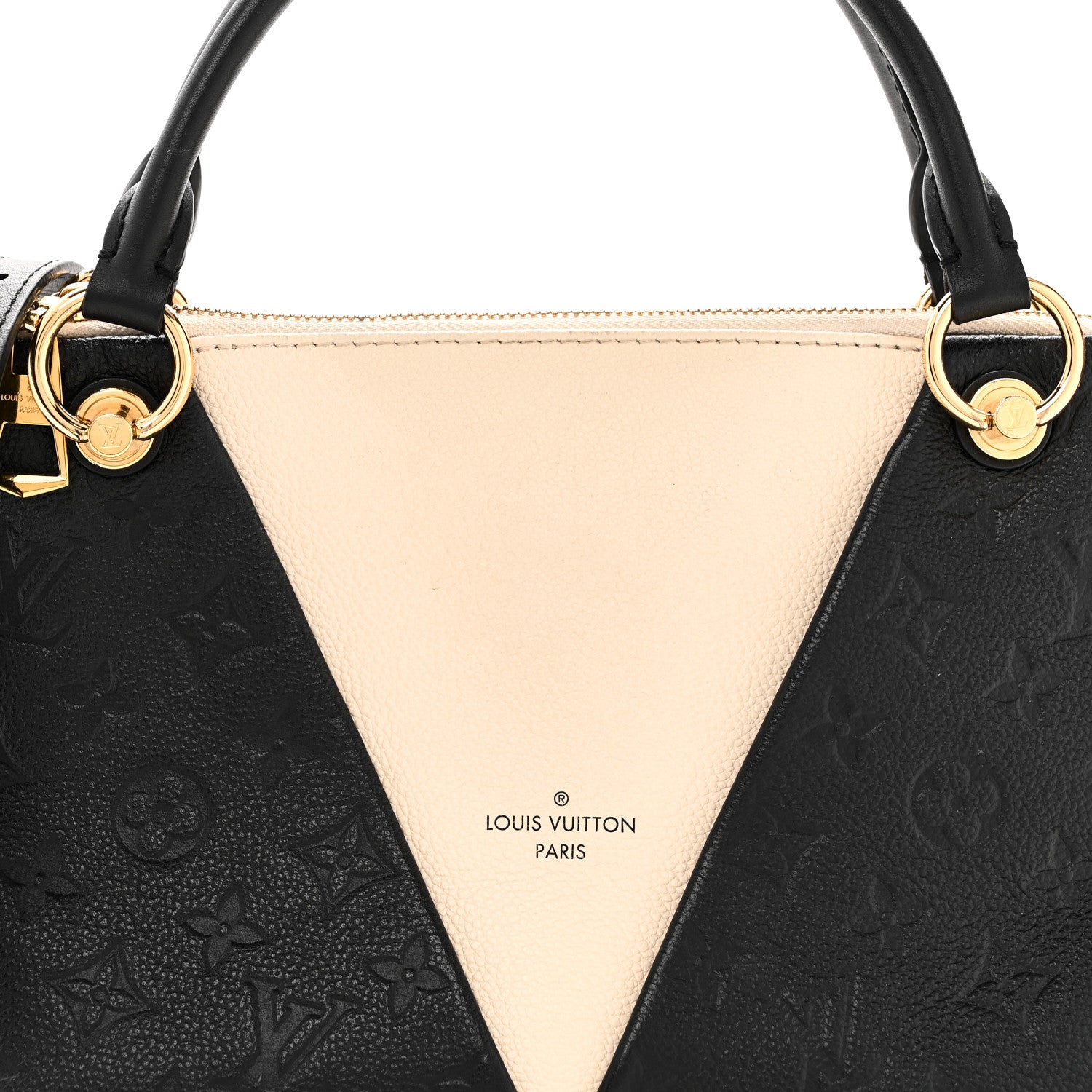 Louis Vuitton Empreinte V Tote BB Black Creme 7 of 9