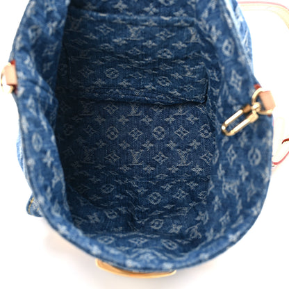 Louis Vuitton Denim Venice Backpack Blue 5 of 13