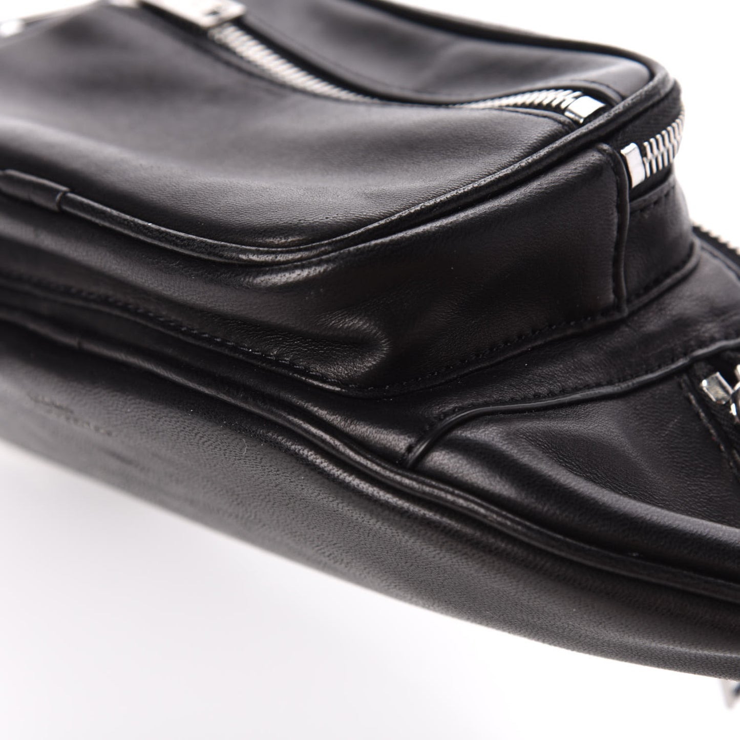 Lambskin Attica Belt Bag Black