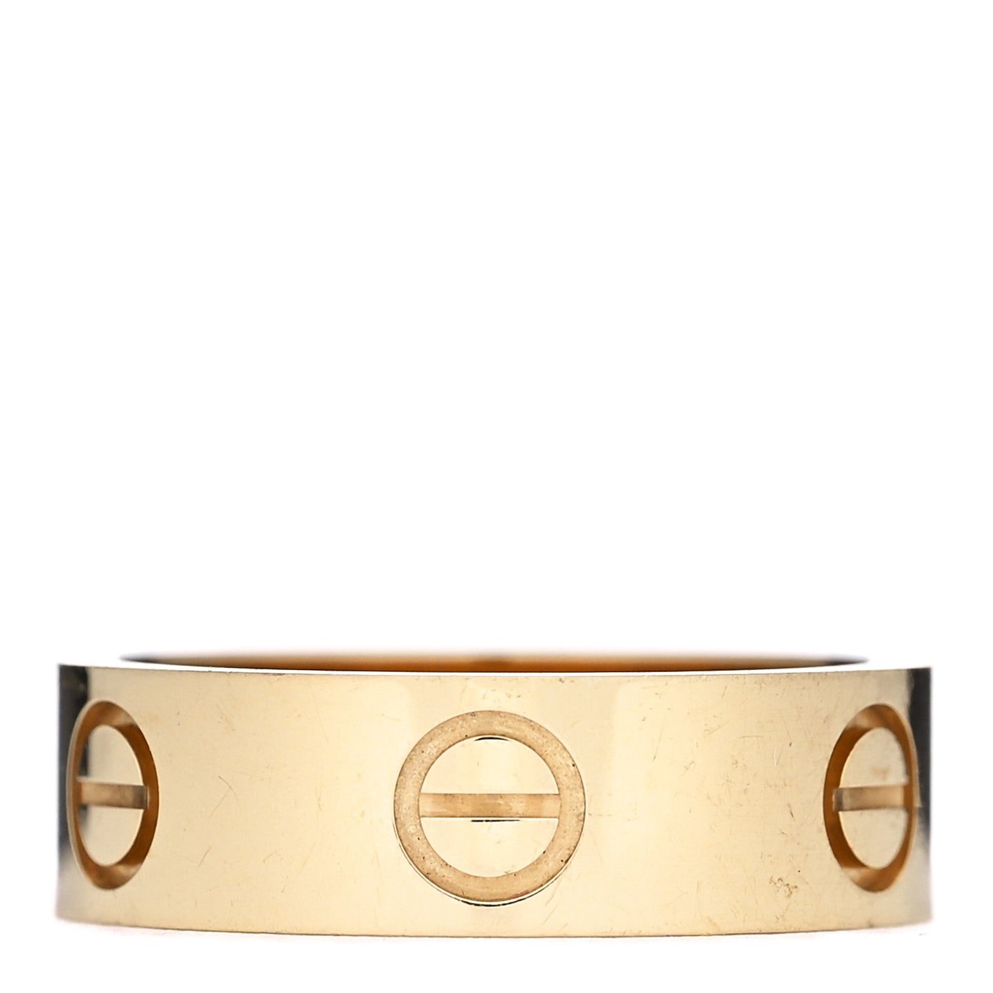 18K Yellow Gold 5.5mm LOVE Ring 51 5.75