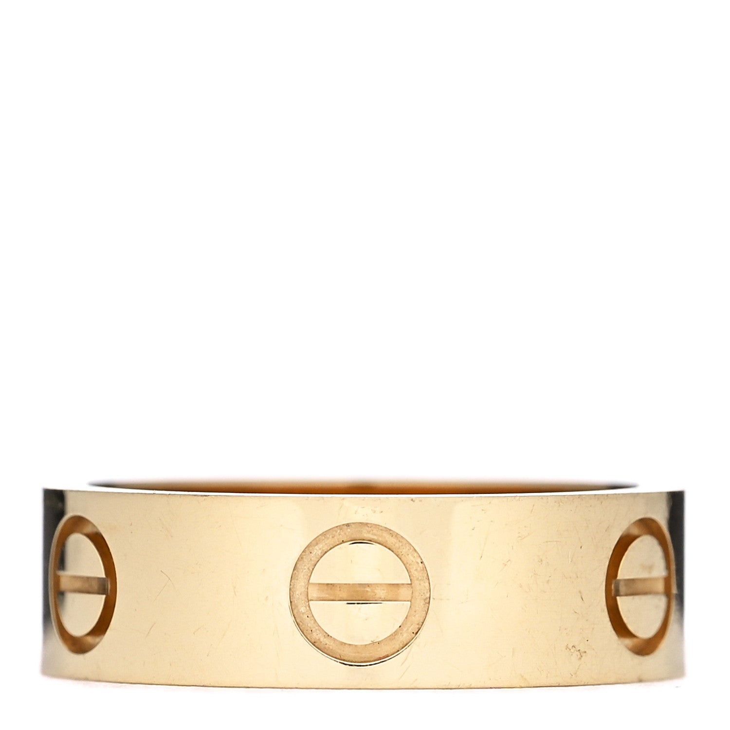 Cartier 18K Yellow Gold 5.5mm LOVE Ring 51 5.75 1 of 4