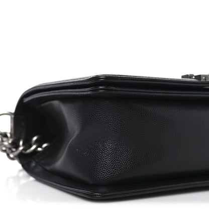 Chanel Caviar Quilted Medium Boy Flap Black 9 of 10