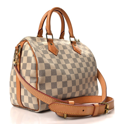 Louis Vuitton LOUIS VUITTON Damier Azur Speedy Bandouliere 30 3 of 14