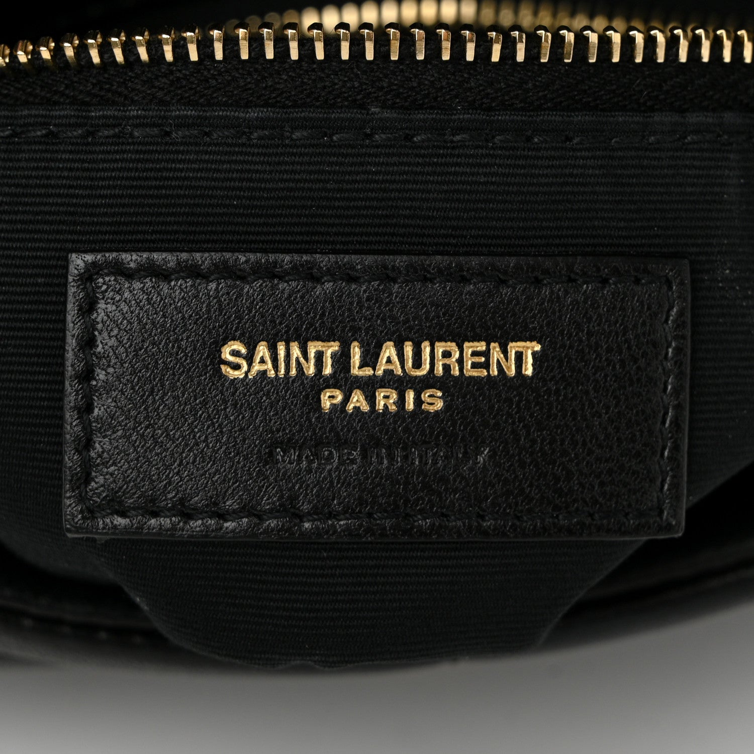 Saint Laurent Lambskin Quilted Toy Loulou Puffer Monogram Chain Satchel Black 6 of 10