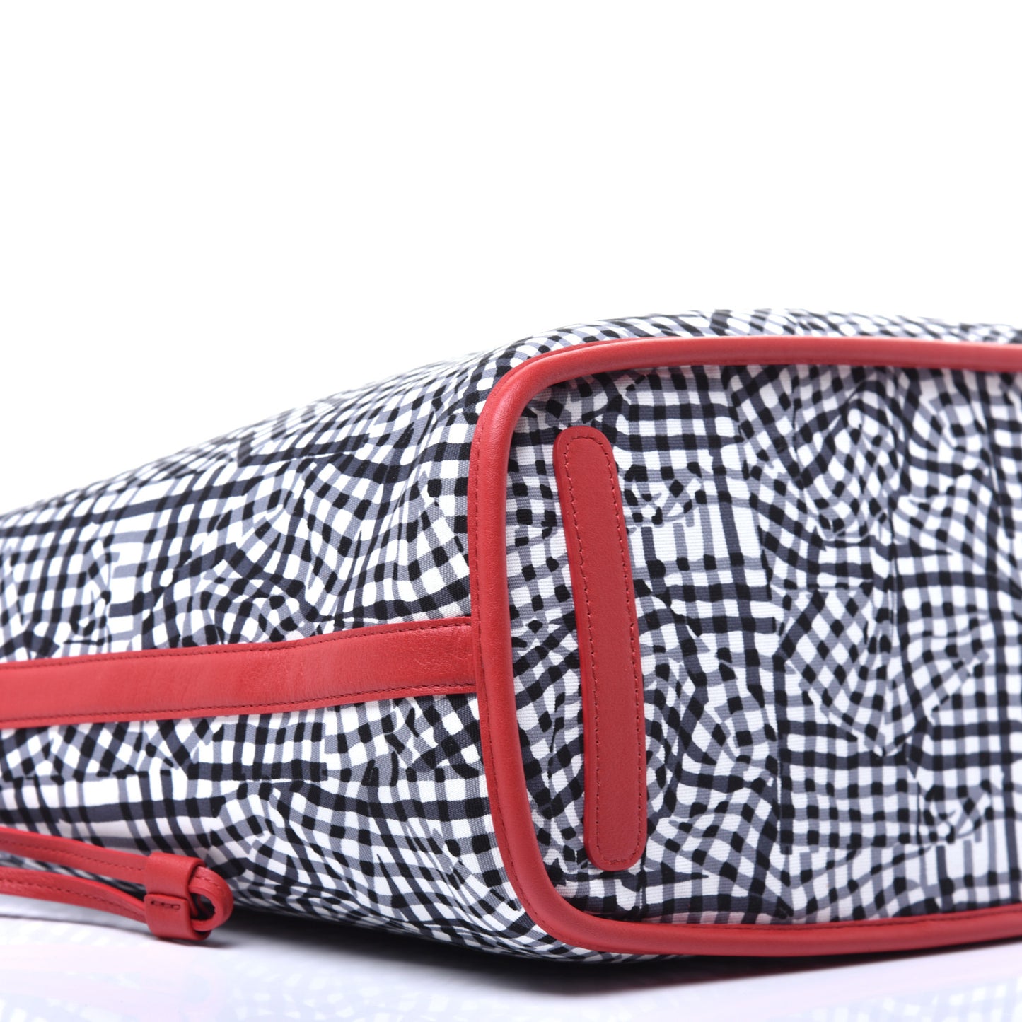 Visetos Medium Liz Reversible Shopper Tote Black Red