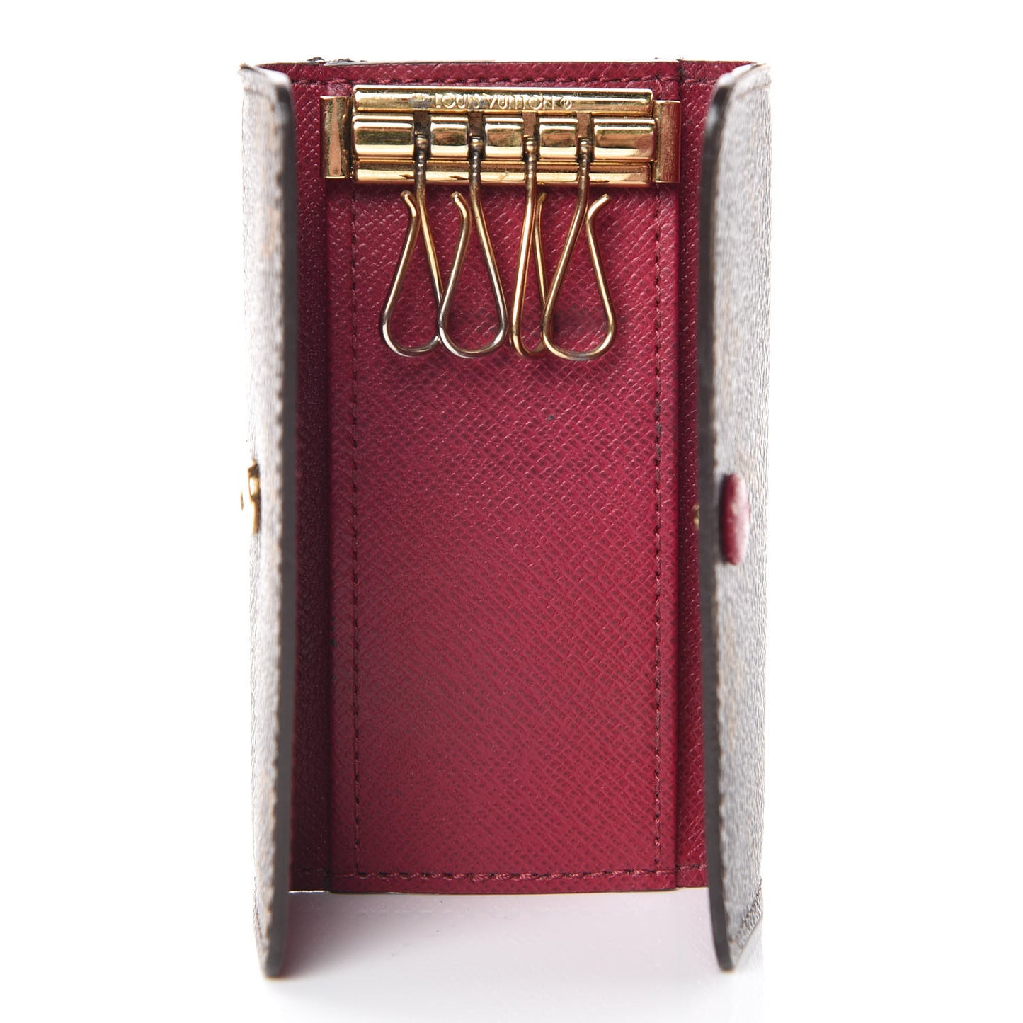 Monogram 4 Key Multicles Holder Fuchsia