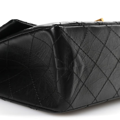 Chanel Aged Calfskin Quilted 2.55 Reissue 226 Flap Black 9 of 12