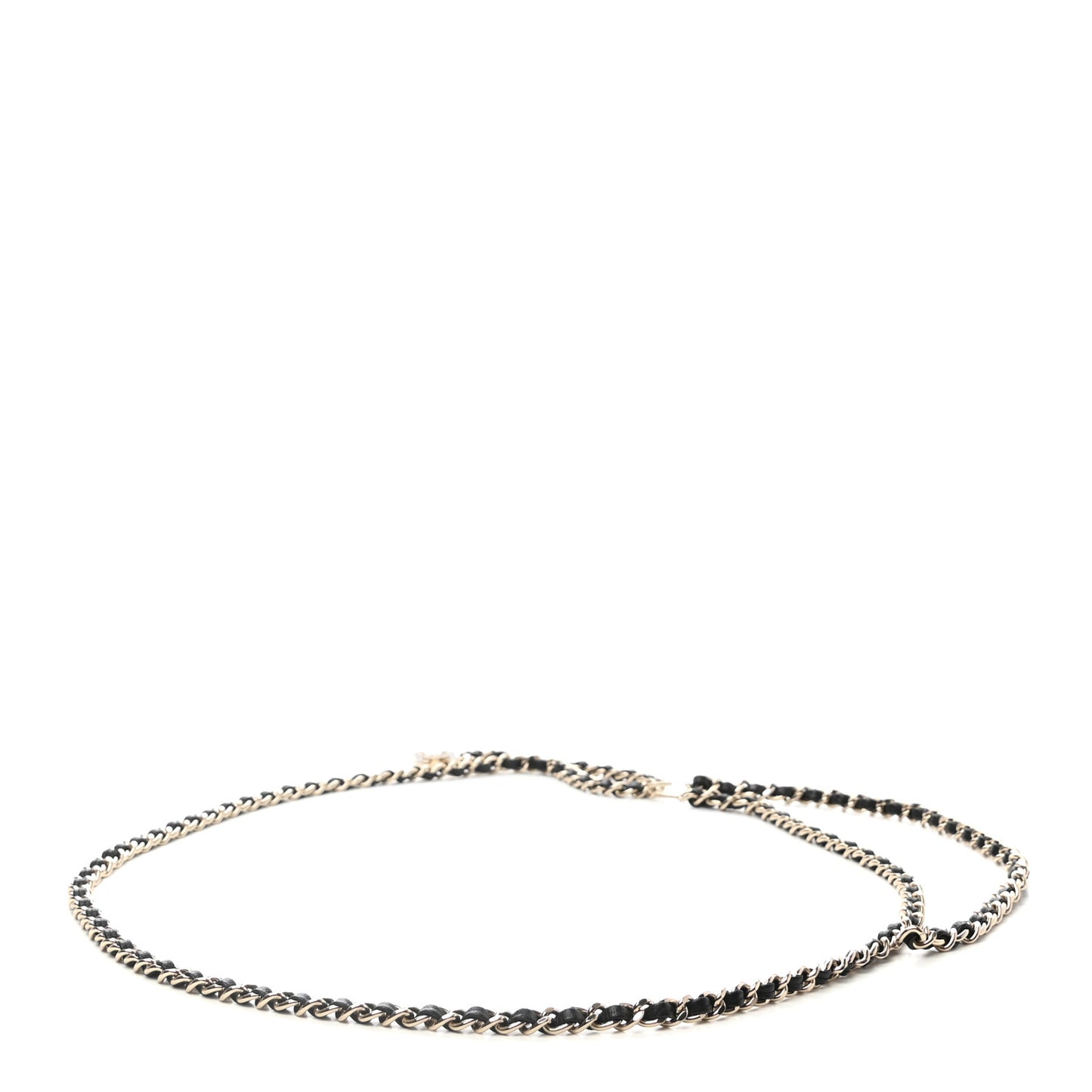 CC Chain Belt Gold Black