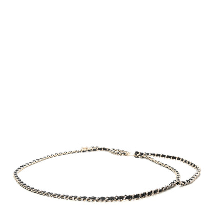 Chanel CC Chain Belt Gold Black 2 of 4