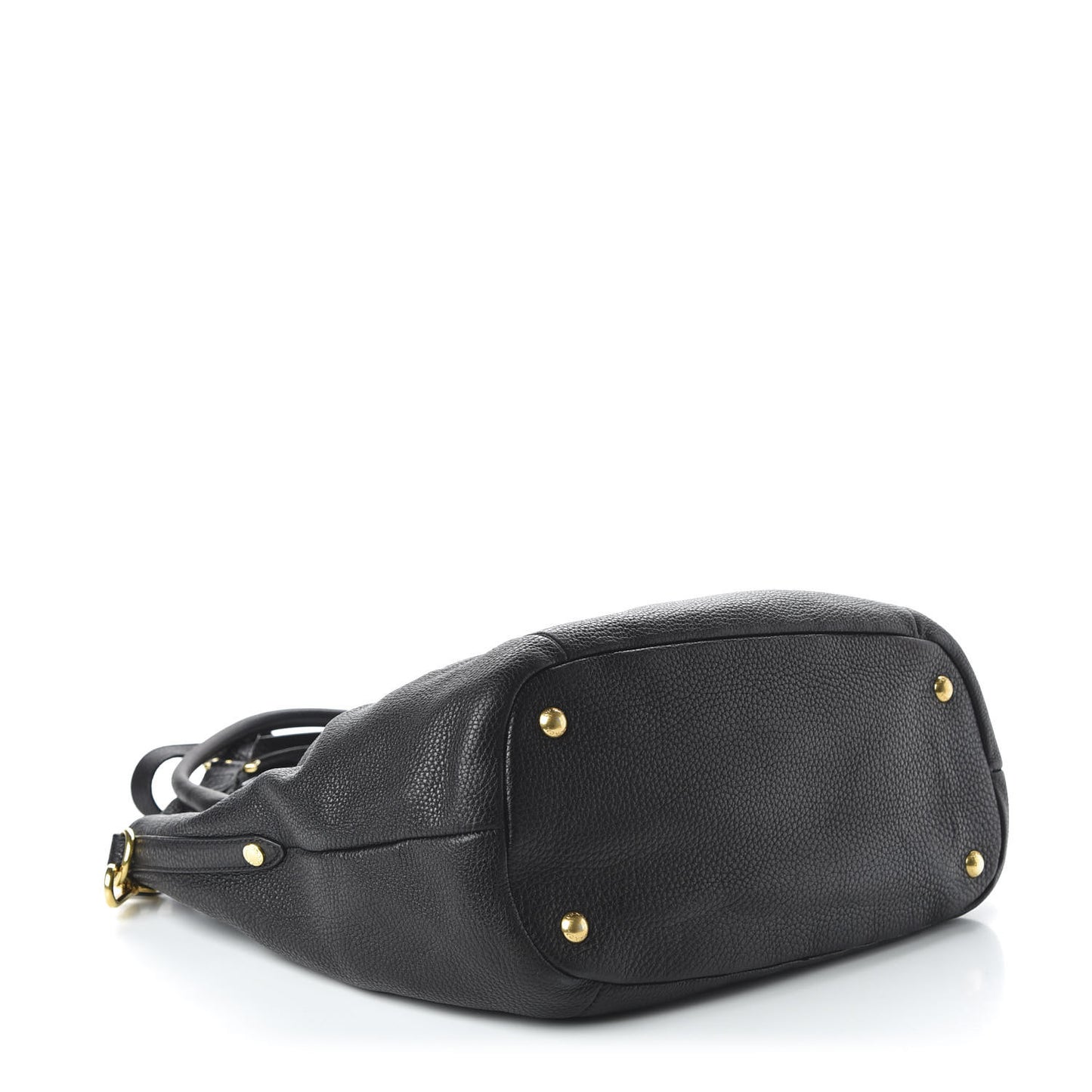 Vitello Daino Tote Black