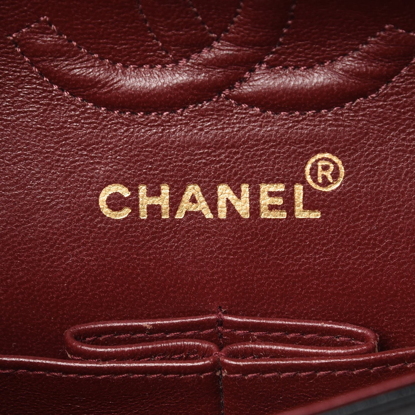 Lambskin Quilted Small Double Flap Black