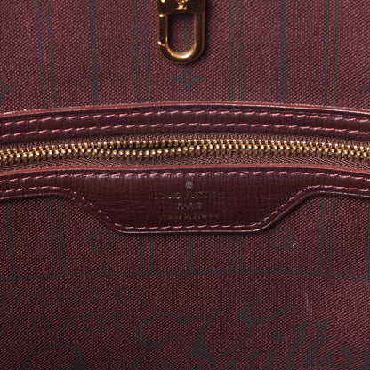 Louis Vuitton Monogram Idylle Neverfull MM Sepia 7 of 8