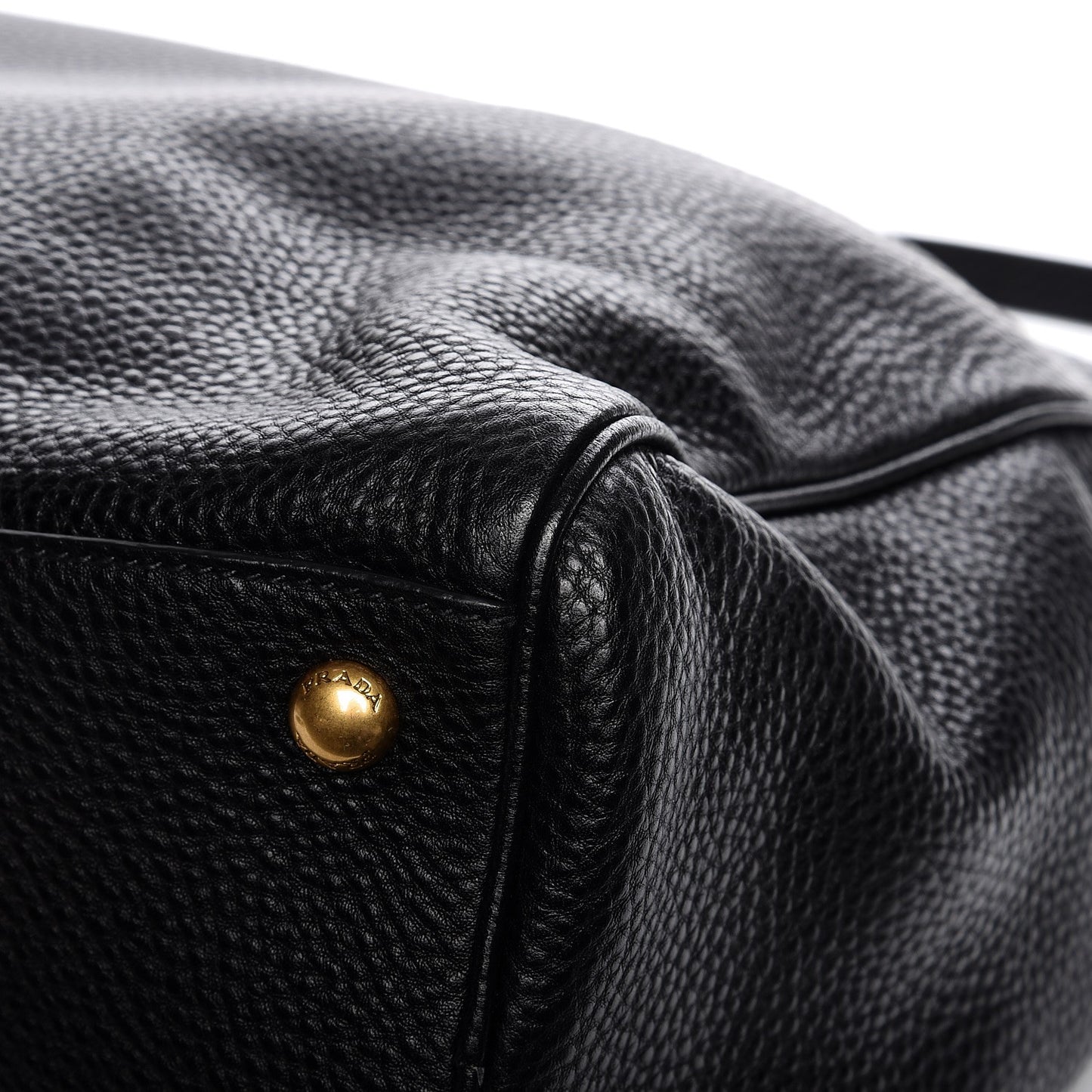 Vitello Daino Tote Nero Black