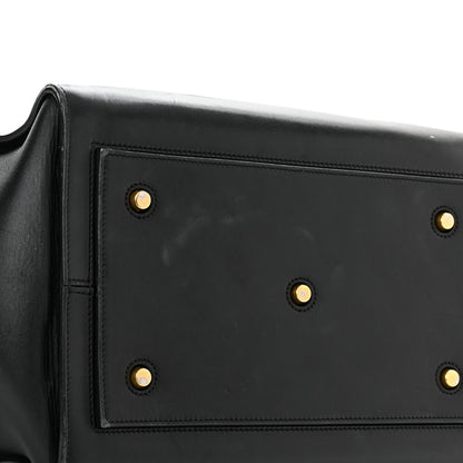 Celine Smooth Calfskin Large Bi-Color Tie Knot Tote Black Navy 13 of 22