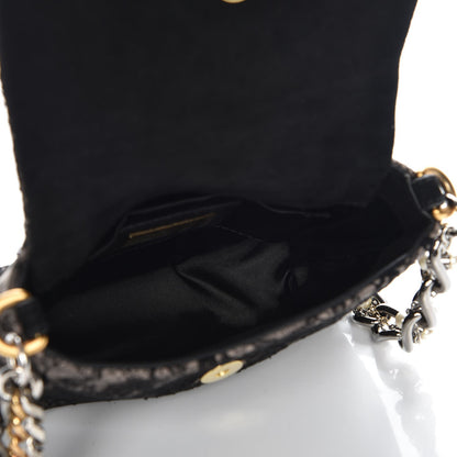 Dolce & Gabbana Lace Mini Miss Charles Evening Bag Black 5 of 6