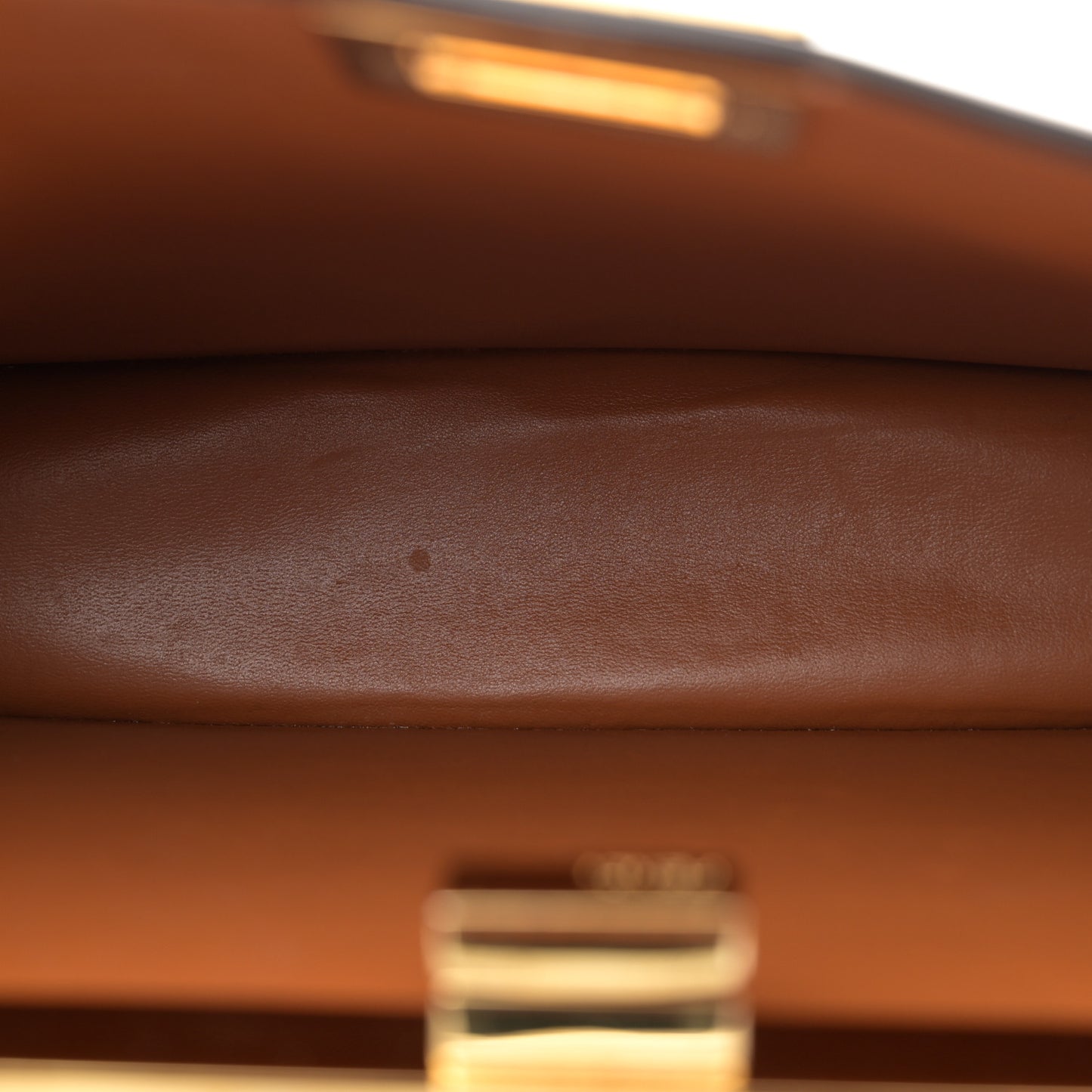 Vitello King Tamponato Medium Peekaboo I SEE U East West Satchel Cuoio