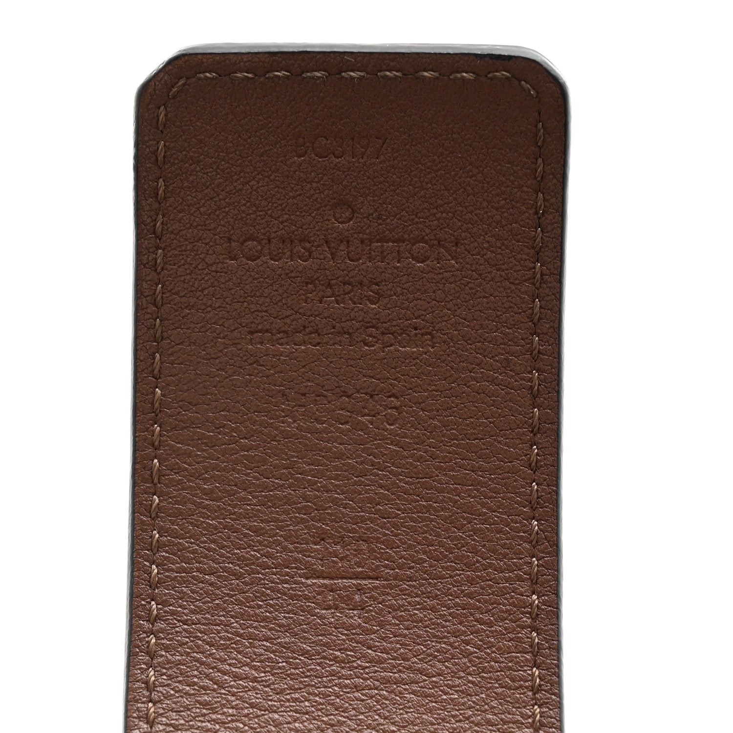 Louis Vuitton Monogram Illusion 40mm LV Initiales Reversible Belt 110 44 Black 5 of 9
