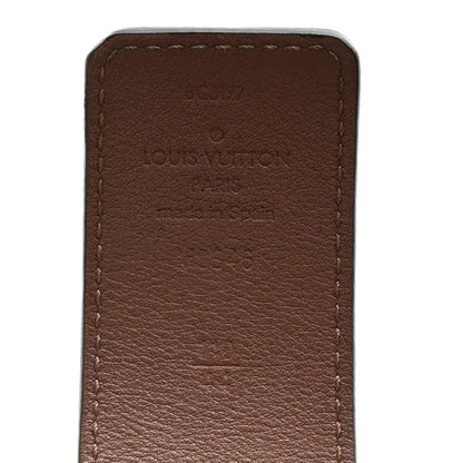 Louis Vuitton Monogram Illusion 40mm LV Initiales Reversible Belt 110 44 Black 5 of 9