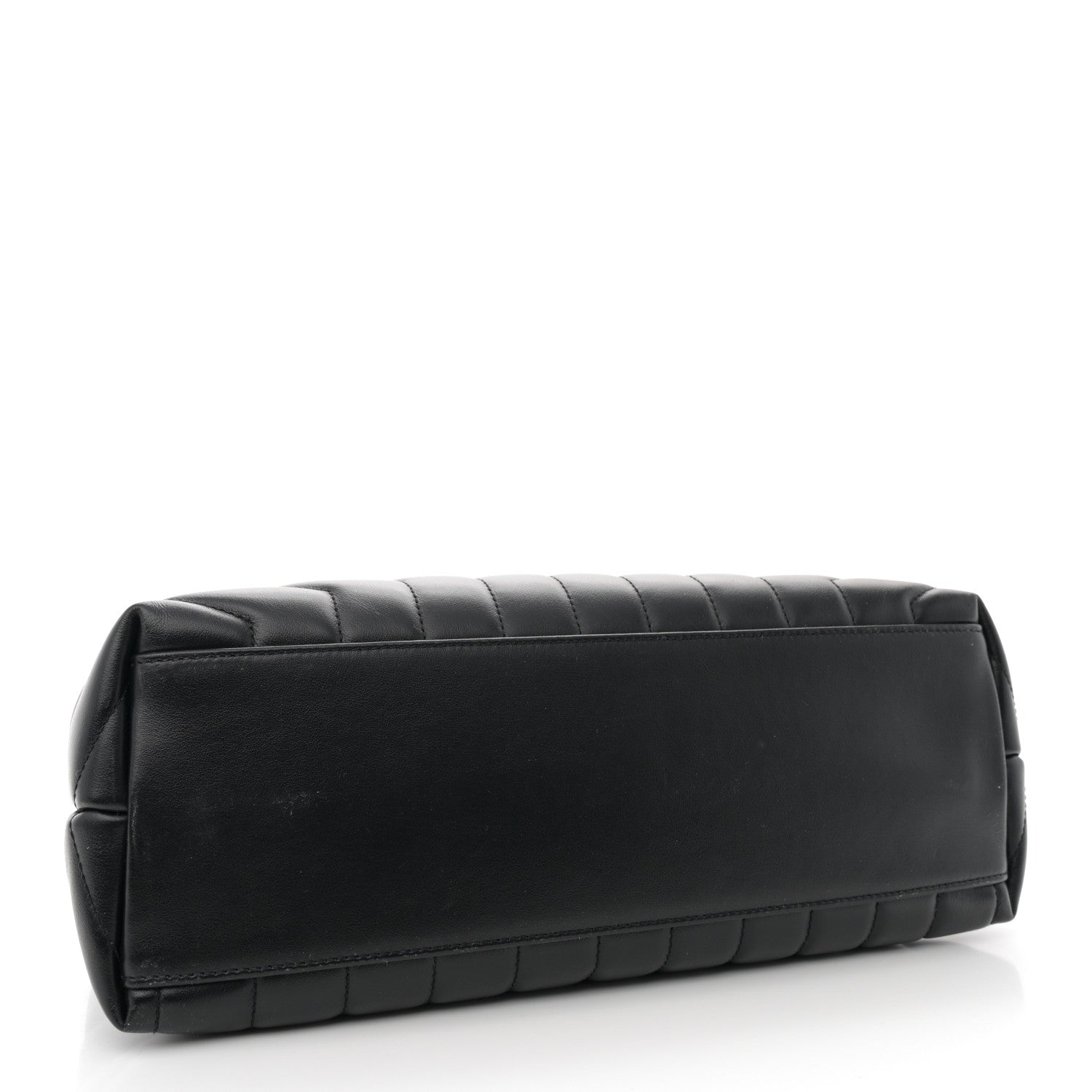 Saint Laurent Calfskin Y Quilted Monogram Medium Loulou Chain Satchel Black 4 of 11