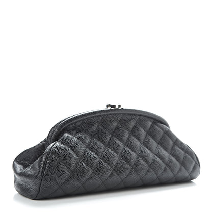 Chanel Caviar Quilted Timeless Clutch Black 3 of 7