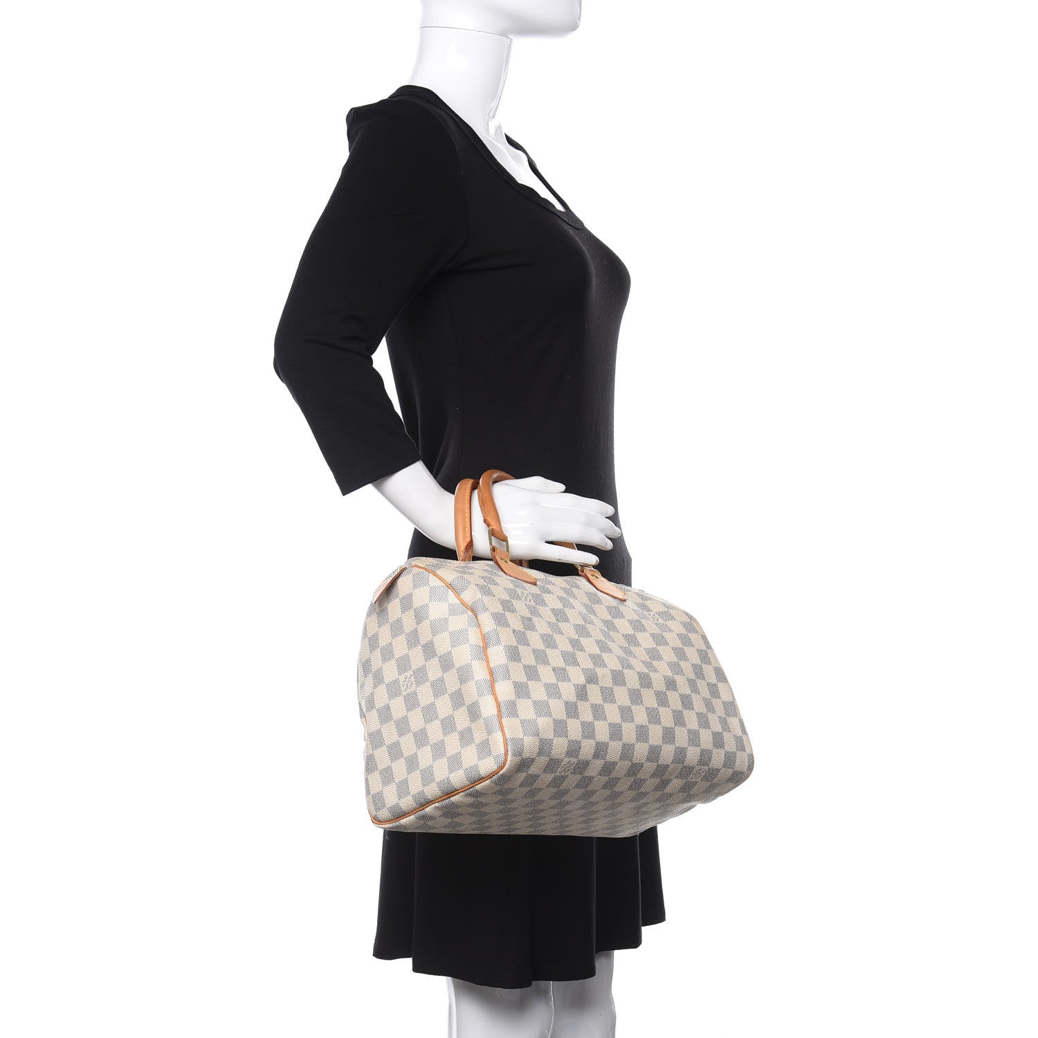 Louis Vuitton Damier Azur Speedy 30 2 of 9