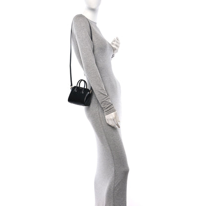 Givenchy Shiny Lord Calfskin Micro Antigona Black 2 of 10