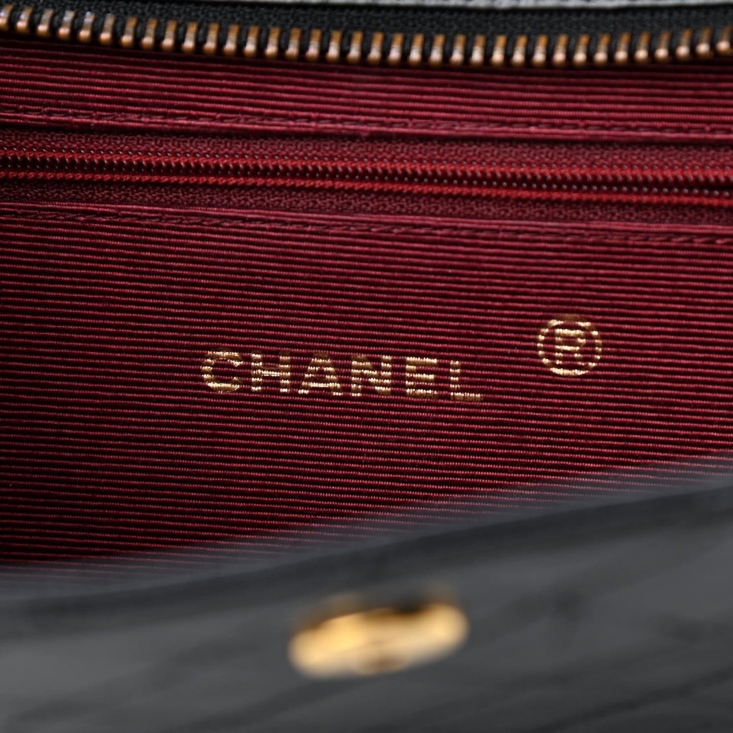 Lambskin Quilted Shoulder Bag Black