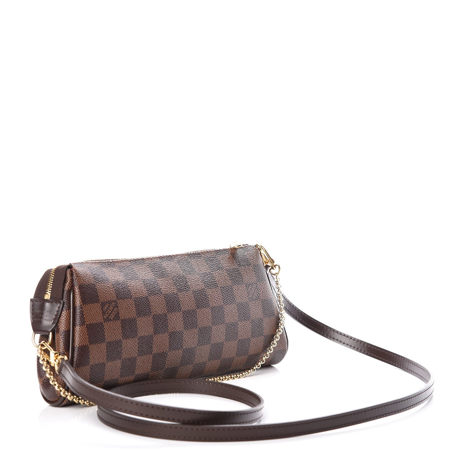 Louis Vuitton Damier Ebene Eva Clutch 3 of 9
