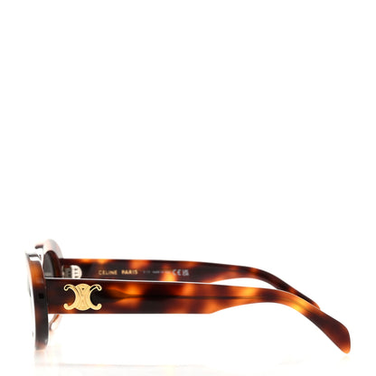 Celine Acetate Triomphe 01 Sunglasses CL 40194U Tortoise 3 of 7