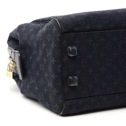 Louis Vuitton Mini Monogram Josephine GM Blue 6 of 12