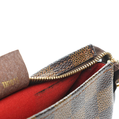 Louis Vuitton Damier Ebene Trousse Make Up Bag Pochette 9 of 9